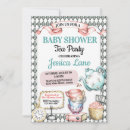 Search for gender neutral tea party invitations Pastel