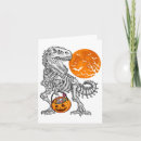 Search for dinosaur halloween cards Haunted
