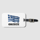 Search for greece luggage tags Flag of greece