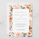 Search for orange fall wedding invitations Rustic