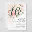 Search for watercolor birthday invitations Floral