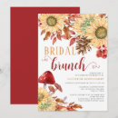Search for fall bridal brunch invitations Sunflower