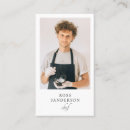 Search for chef business cards Cooking