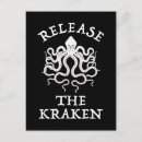 Search for kraken postcards Giant squid