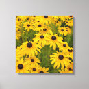 Search for yellow canvas prints Black