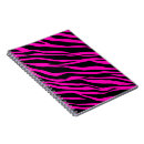 Search for pink zebra stripes notebooks Pattern
