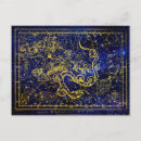 Search for constellations postcards Stars