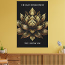 Search for lotus flower canvas prints Meditation