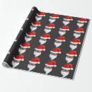 Search for hipster christmas wrapping paper Santa claus