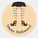Search for witch legs stickers Orange