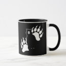 Search for bear paw print mugs Nature