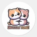 Search for snuggle into stickers Cat