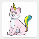 Search for unicorn cat stickers Kitten