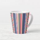 Search for red white striped mugs Sailing