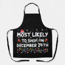 Search for shopping aprons Xmas