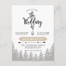 Search for summer camp wedding invitations Mountain