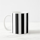 Search for black and white vertical stripes mugs Modern