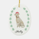 Search for yellow lab christmas tree decorations Festive