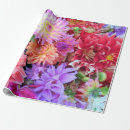 Search for dahlia wrapping paper Birthday