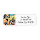 Search for sunny day return address labels Beach