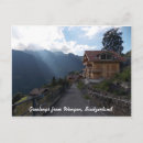 Search for swiss alps postcards Lauterbrunnen