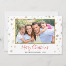 Search for gold snowflakes christmas cards Simple