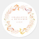 Search for rustic floral wreath stickers Botanical