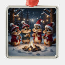 Search for chipmunk christmas tree decorations Snow