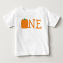 Search for pumpkin birthday baby shirts Fall