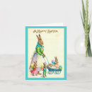 Search for antique bunny cards Illustration