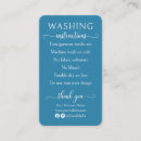 Search for shirt business cards Care instructions