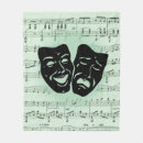 Search for sheet music blankets Comedy and tragedy mask