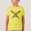 Search for pirate kids tshirts Skull