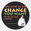 Search for gandhi quotes stickers Mahatma