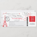 Search for night in paris sweet 16 invitations Birthday