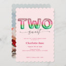 Search for watermelon 2nd birthday invitations Sweet