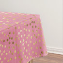 Search for pink and gold tablecloths Glitter