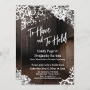 Search for floral lace invitations Country