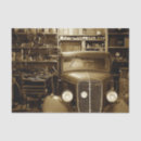 Search for vintage car tissue paper Old