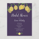 Search for lemon lavender invitations Purple