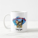 Search for chicken mama mugs Crazy chicken lady