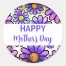 Search for happy mother day purple stickers Celebration