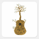 Search for acoustic guitars stickers Band