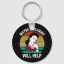 Search for retro 50s key rings Housewife