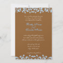 Search for brown abstract invitations Blue