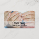 Search for caregiving business cards Senior