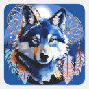 Search for spirit wolf stickers Native