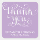 Search for light purple wedding stickers Lavender