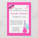 Search for rocker birthday invitations Girls