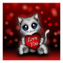 Search for red love heart posters Affection